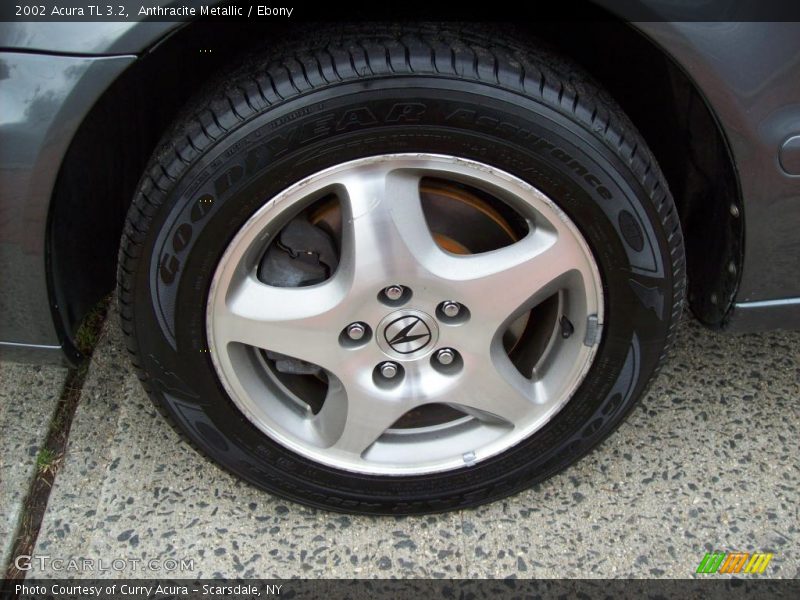 Anthracite Metallic / Ebony 2002 Acura TL 3.2