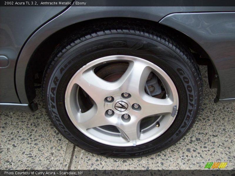 Anthracite Metallic / Ebony 2002 Acura TL 3.2