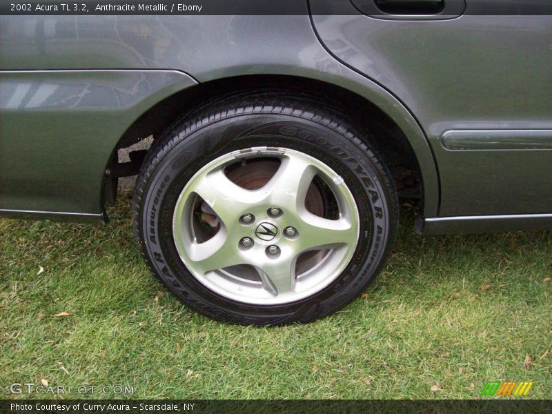 Anthracite Metallic / Ebony 2002 Acura TL 3.2