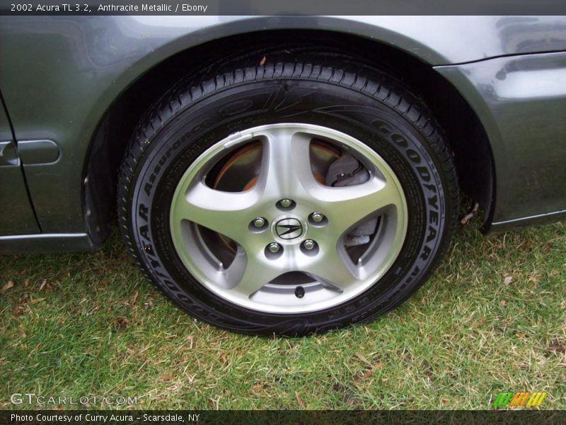 Anthracite Metallic / Ebony 2002 Acura TL 3.2