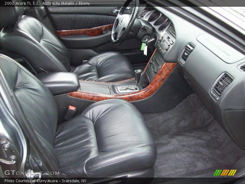 Anthracite Metallic / Ebony 2002 Acura TL 3.2