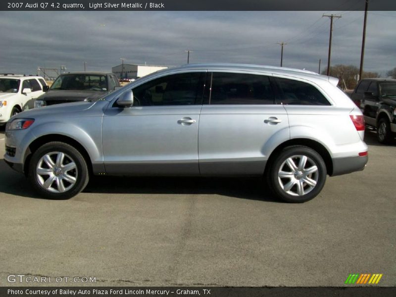 Light Silver Metallic / Black 2007 Audi Q7 4.2 quattro