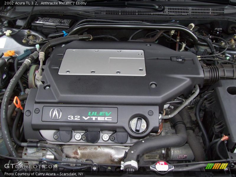 Anthracite Metallic / Ebony 2002 Acura TL 3.2