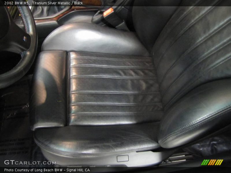 Titanium Silver Metallic / Black 2002 BMW M5