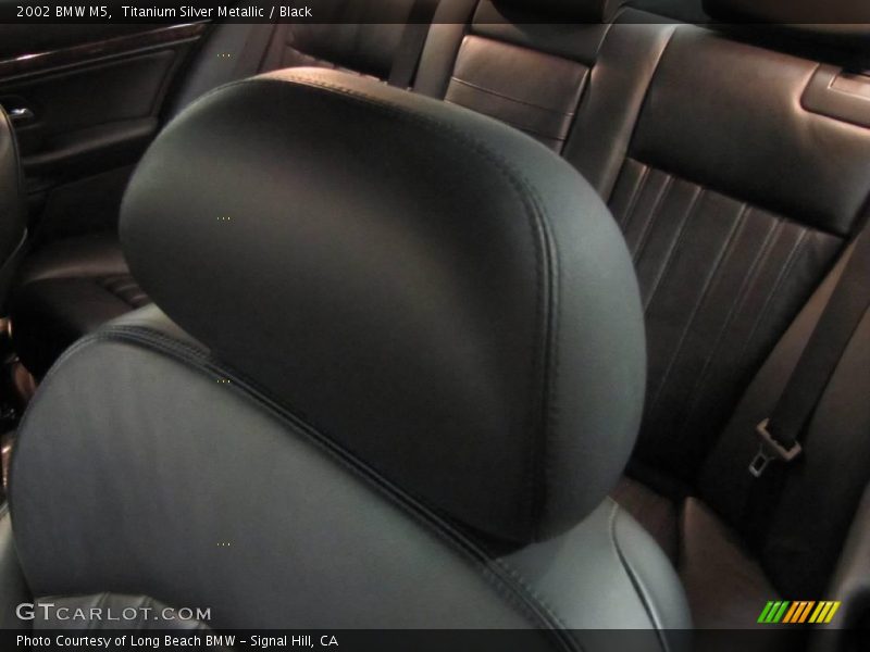 Titanium Silver Metallic / Black 2002 BMW M5