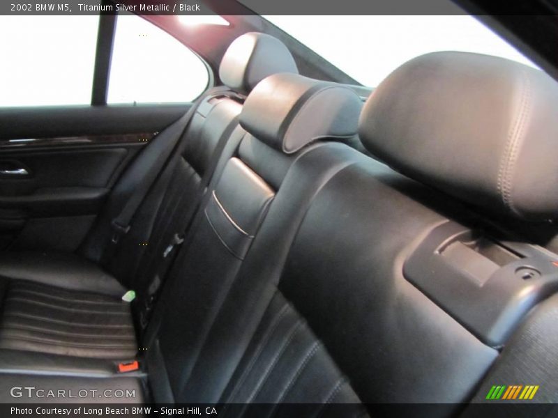 Titanium Silver Metallic / Black 2002 BMW M5
