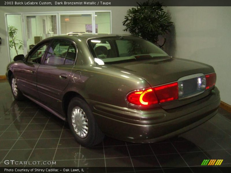 Dark Bronzemist Metallic / Taupe 2003 Buick LeSabre Custom