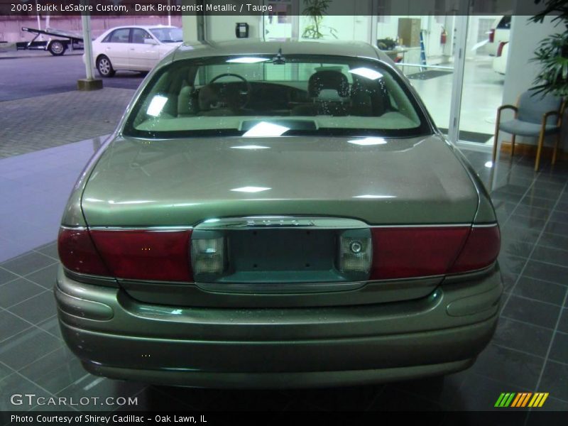 Dark Bronzemist Metallic / Taupe 2003 Buick LeSabre Custom