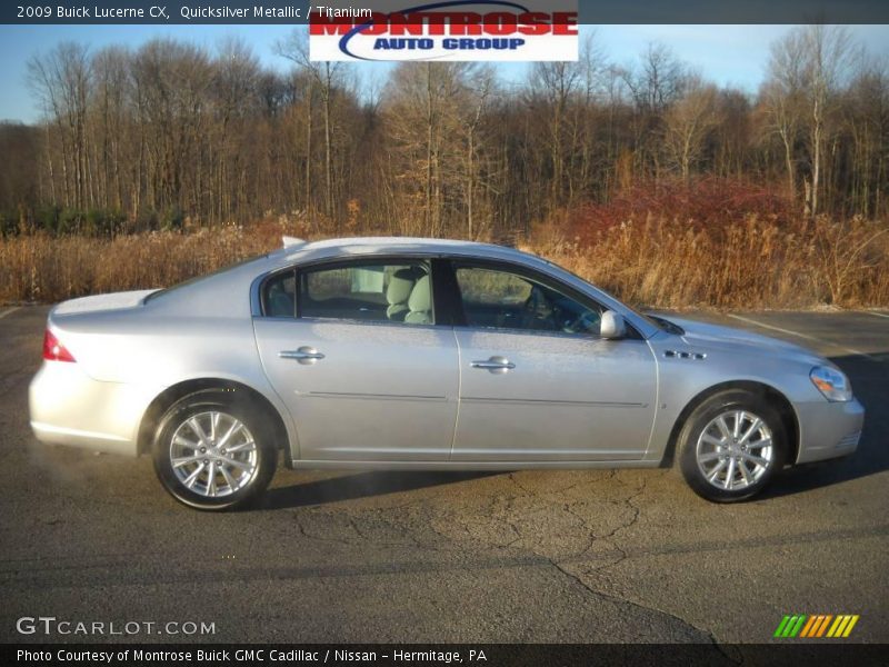 Quicksilver Metallic / Titanium 2009 Buick Lucerne CX