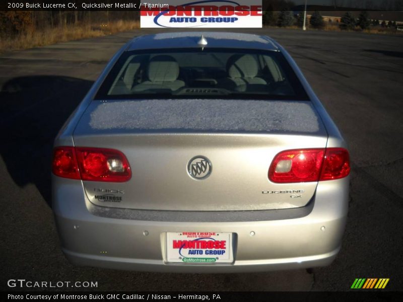 Quicksilver Metallic / Titanium 2009 Buick Lucerne CX