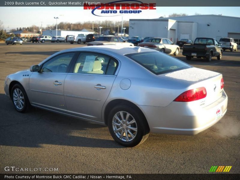 Quicksilver Metallic / Titanium 2009 Buick Lucerne CX