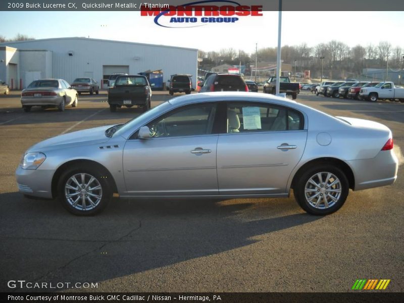 Quicksilver Metallic / Titanium 2009 Buick Lucerne CX