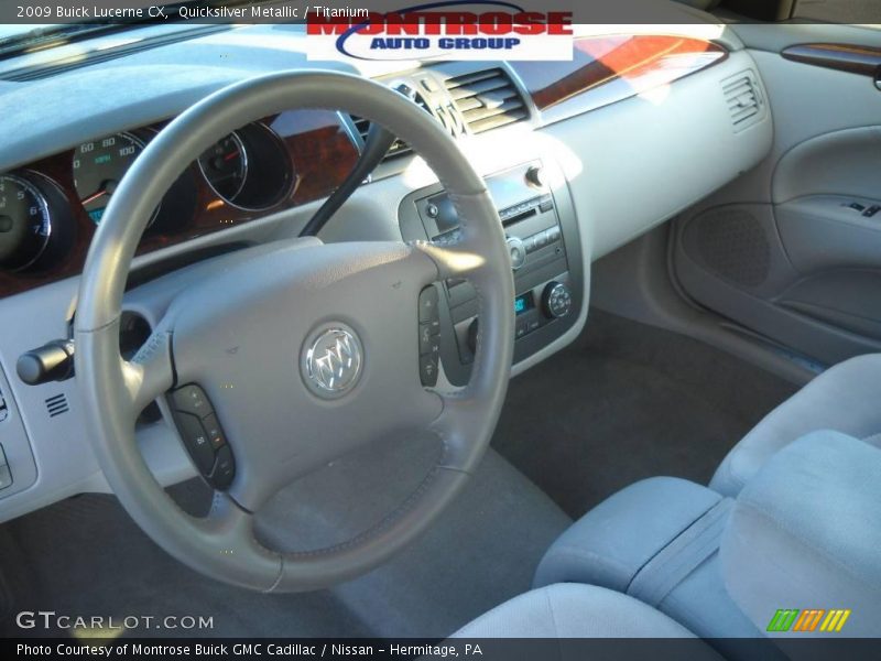Quicksilver Metallic / Titanium 2009 Buick Lucerne CX