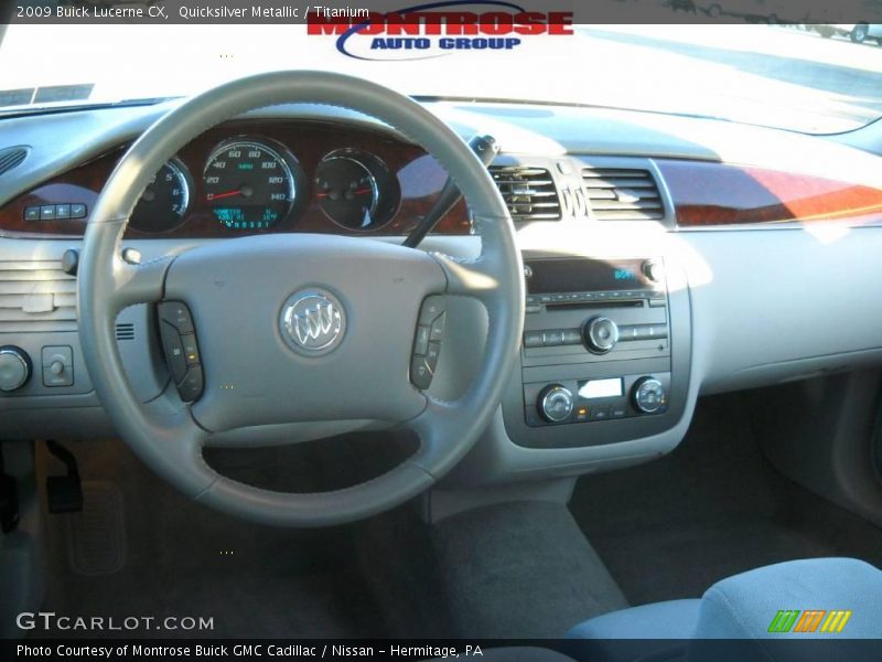 Quicksilver Metallic / Titanium 2009 Buick Lucerne CX