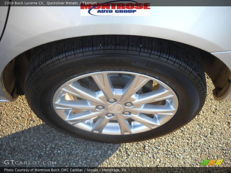 Quicksilver Metallic / Titanium 2009 Buick Lucerne CX