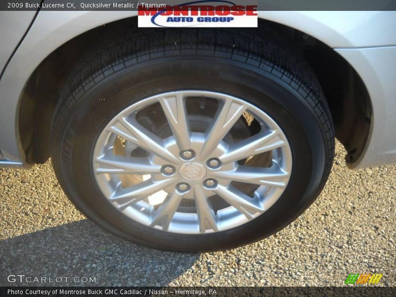 Quicksilver Metallic / Titanium 2009 Buick Lucerne CX