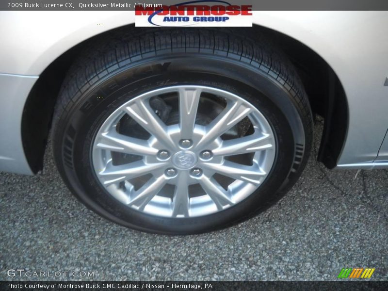 Quicksilver Metallic / Titanium 2009 Buick Lucerne CX