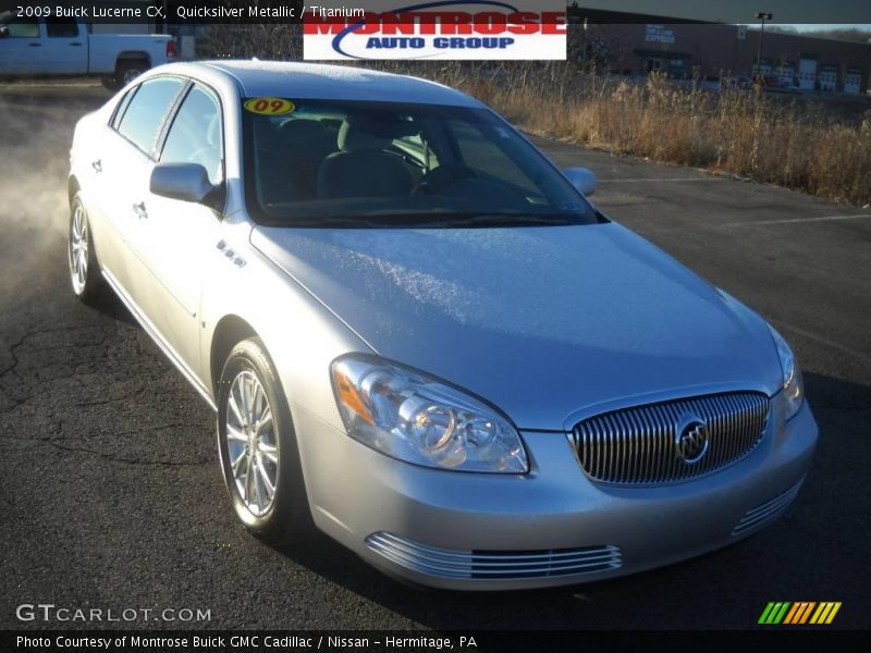 Quicksilver Metallic / Titanium 2009 Buick Lucerne CX