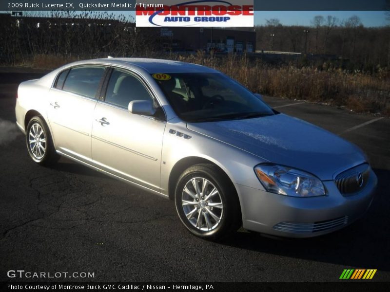 Quicksilver Metallic / Titanium 2009 Buick Lucerne CX