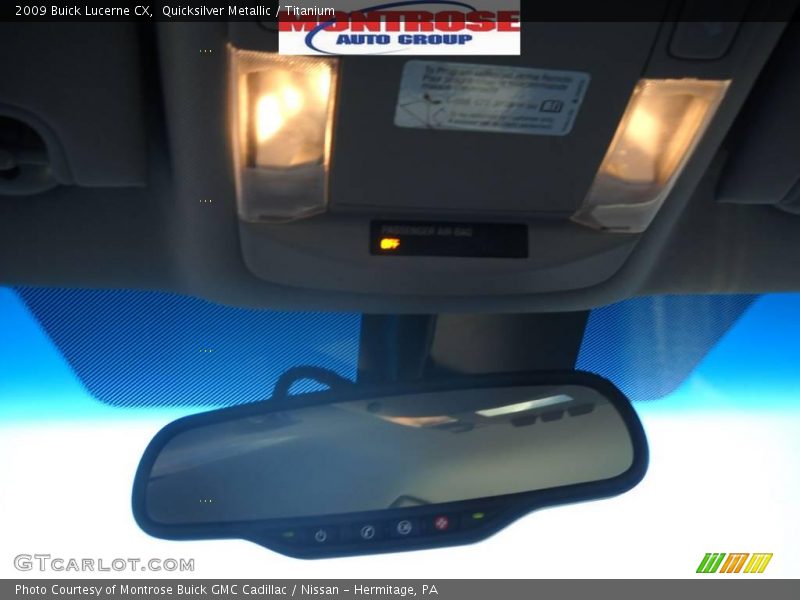 Quicksilver Metallic / Titanium 2009 Buick Lucerne CX