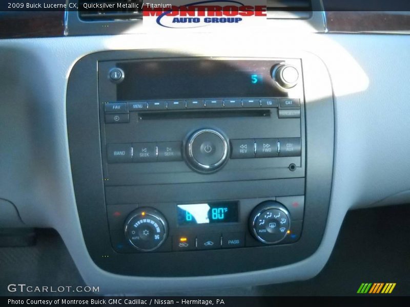 Quicksilver Metallic / Titanium 2009 Buick Lucerne CX