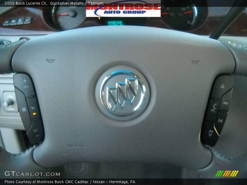 Quicksilver Metallic / Titanium 2009 Buick Lucerne CX