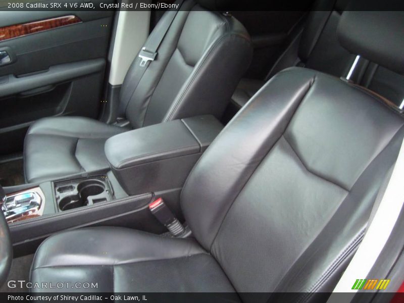 Crystal Red / Ebony/Ebony 2008 Cadillac SRX 4 V6 AWD