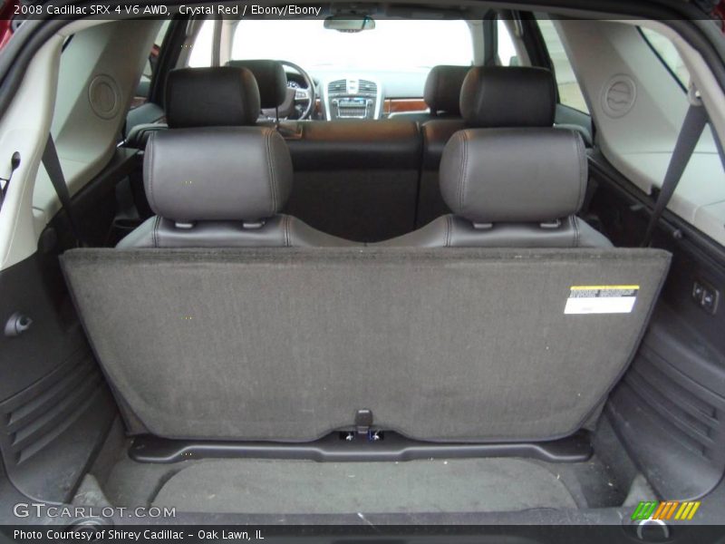 Crystal Red / Ebony/Ebony 2008 Cadillac SRX 4 V6 AWD