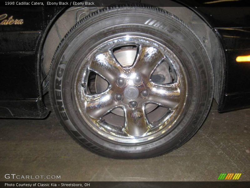 Ebony Black / Ebony Black 1998 Cadillac Catera