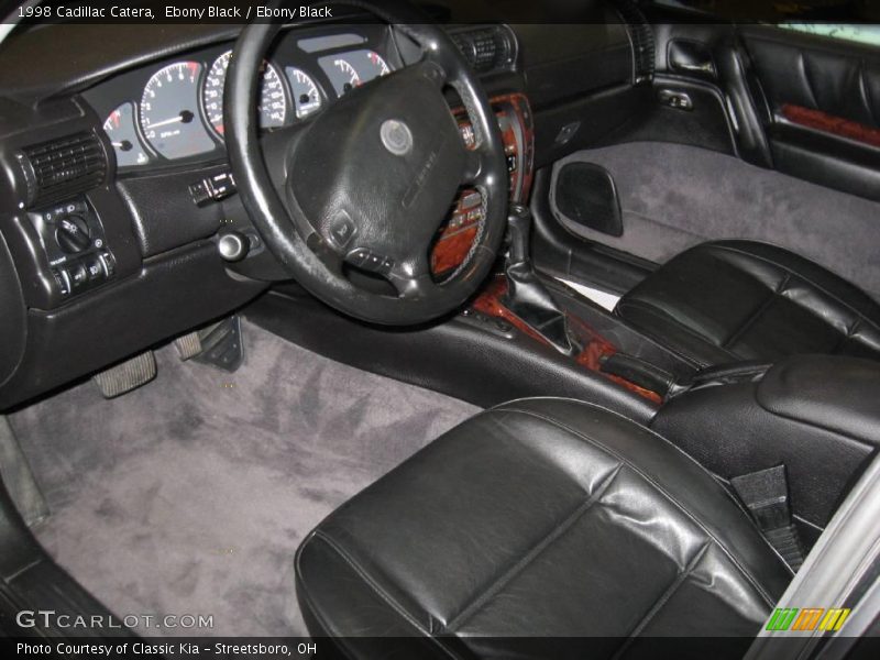 Ebony Black / Ebony Black 1998 Cadillac Catera