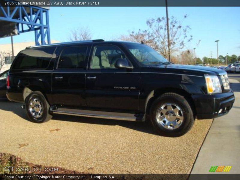 Black Raven / Shale 2006 Cadillac Escalade ESV AWD