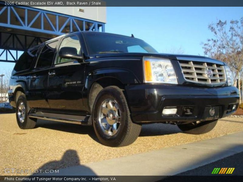 Black Raven / Shale 2006 Cadillac Escalade ESV AWD