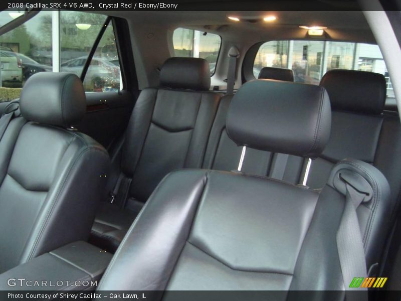 Crystal Red / Ebony/Ebony 2008 Cadillac SRX 4 V6 AWD