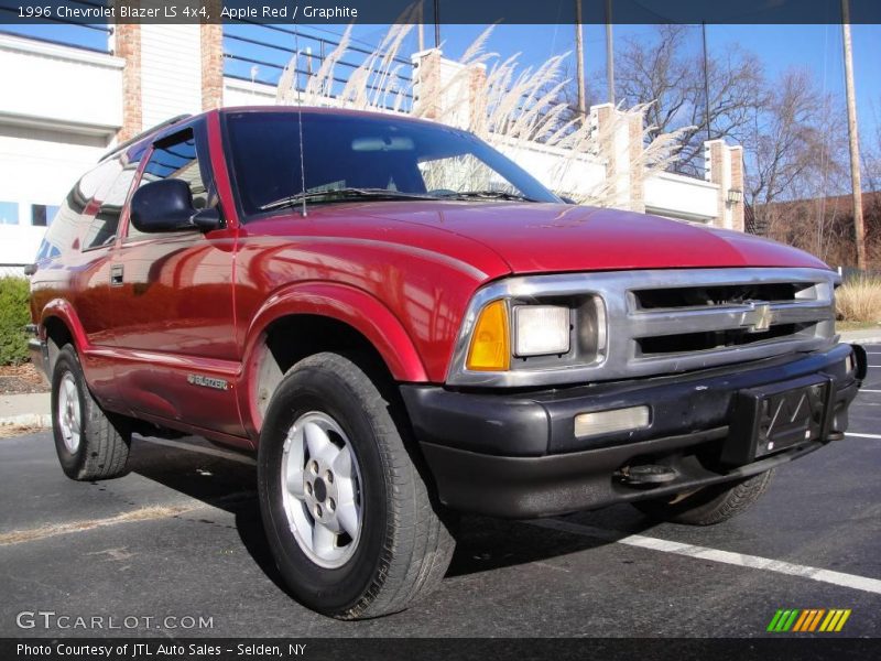 Apple Red / Graphite 1996 Chevrolet Blazer LS 4x4