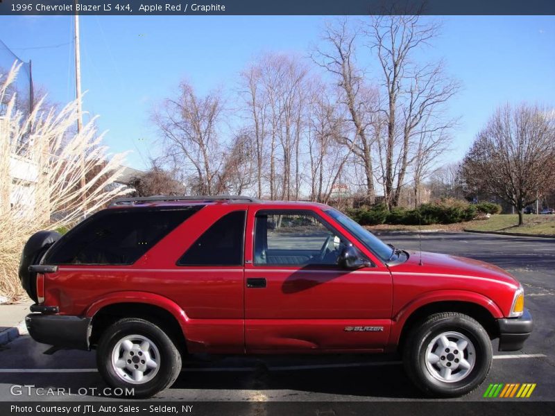 Apple Red / Graphite 1996 Chevrolet Blazer LS 4x4