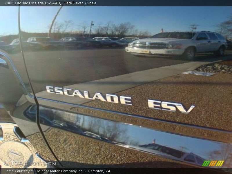 Black Raven / Shale 2006 Cadillac Escalade ESV AWD