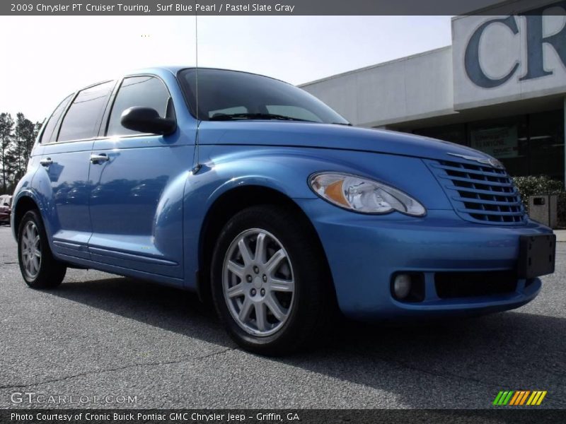 Surf Blue Pearl / Pastel Slate Gray 2009 Chrysler PT Cruiser Touring