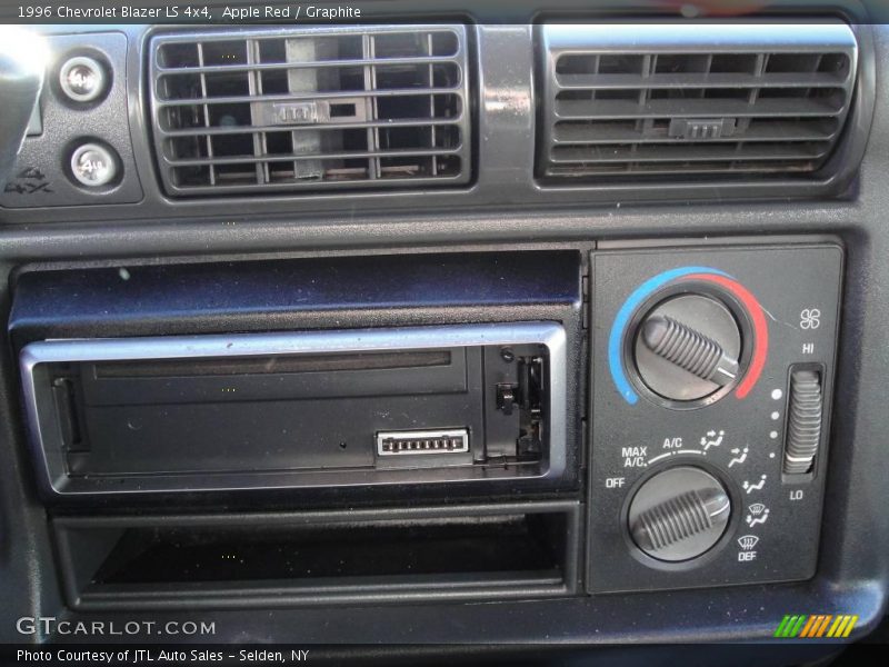 Apple Red / Graphite 1996 Chevrolet Blazer LS 4x4
