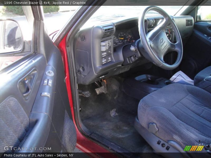 Apple Red / Graphite 1996 Chevrolet Blazer LS 4x4