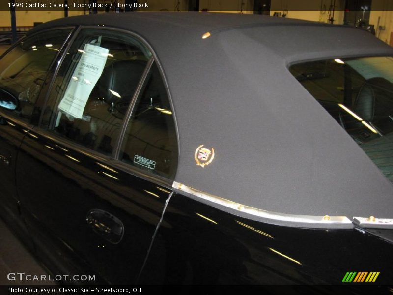 Ebony Black / Ebony Black 1998 Cadillac Catera