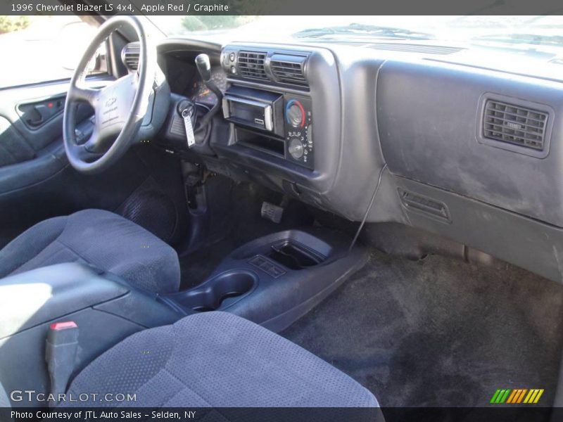 Apple Red / Graphite 1996 Chevrolet Blazer LS 4x4