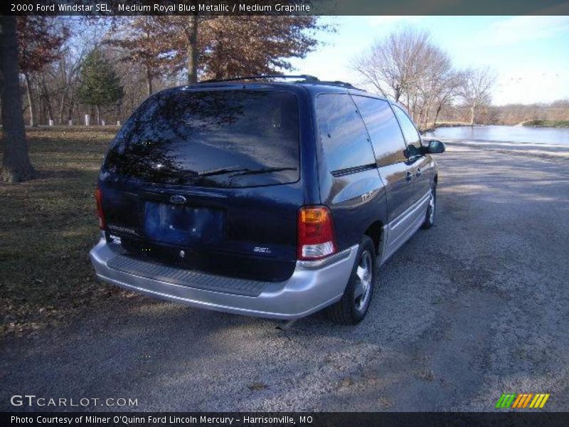 Medium Royal Blue Metallic / Medium Graphite 2000 Ford Windstar SEL