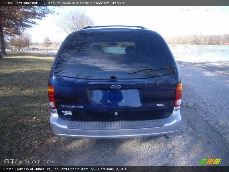 Medium Royal Blue Metallic / Medium Graphite 2000 Ford Windstar SEL