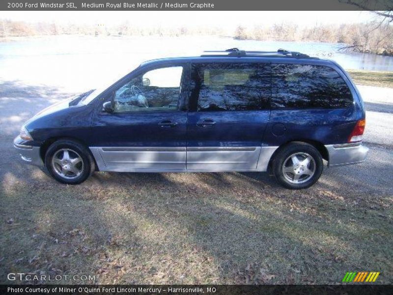 Medium Royal Blue Metallic / Medium Graphite 2000 Ford Windstar SEL