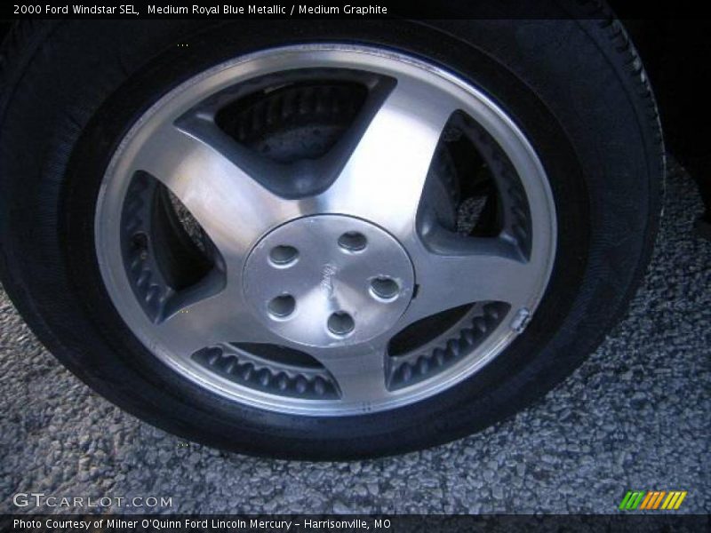 Medium Royal Blue Metallic / Medium Graphite 2000 Ford Windstar SEL