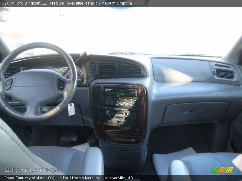 Medium Royal Blue Metallic / Medium Graphite 2000 Ford Windstar SEL