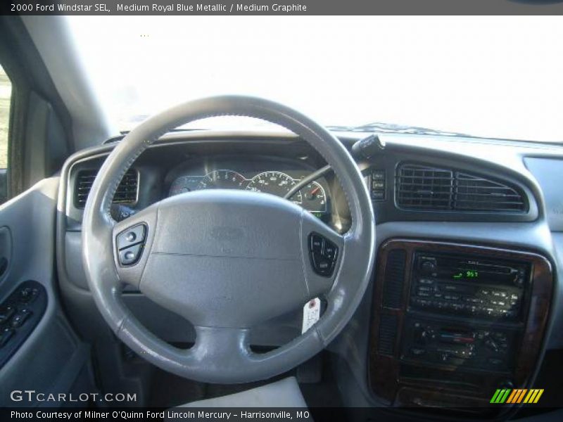 Medium Royal Blue Metallic / Medium Graphite 2000 Ford Windstar SEL