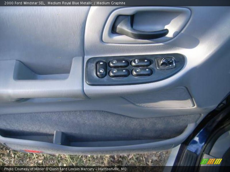 Medium Royal Blue Metallic / Medium Graphite 2000 Ford Windstar SEL