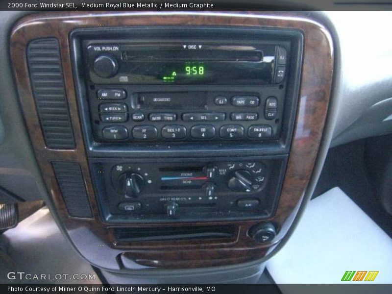Medium Royal Blue Metallic / Medium Graphite 2000 Ford Windstar SEL