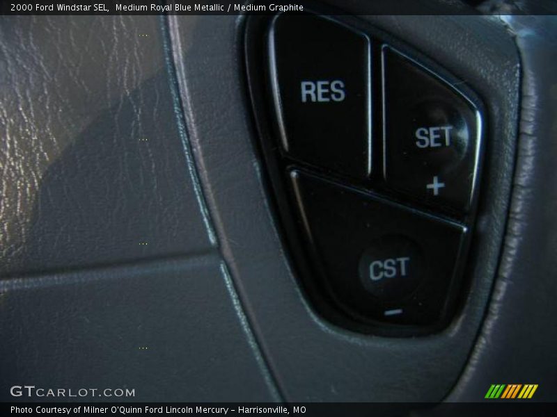 Medium Royal Blue Metallic / Medium Graphite 2000 Ford Windstar SEL